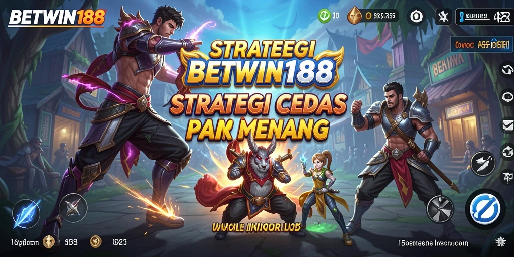 Tangkapan layar dari gameplay BETWIN188 menampilkan strategi dan taktik yang intens.